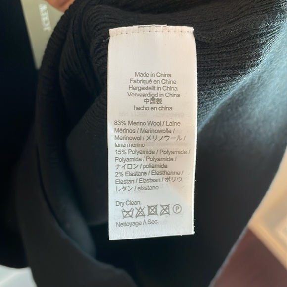 J. Crew Ruffle Neck Merino Wool Blend Sweater - Picture 10 of 10